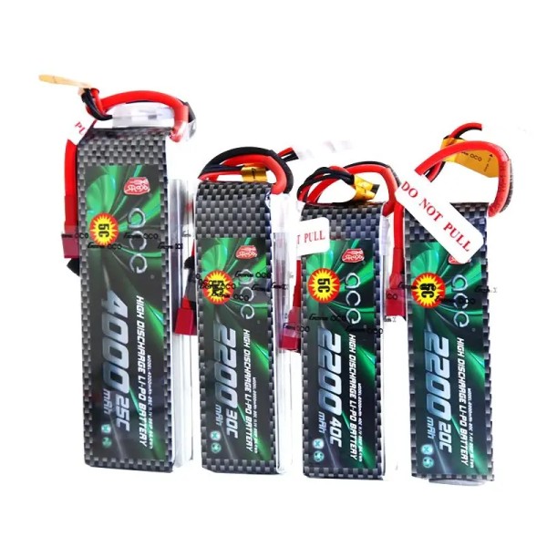 Gens Battery 2S 7.4V 800mAh 1300mAh 1800mAh 2200mAh 4000mAh With T/XT60 Plug for Rc Drone
